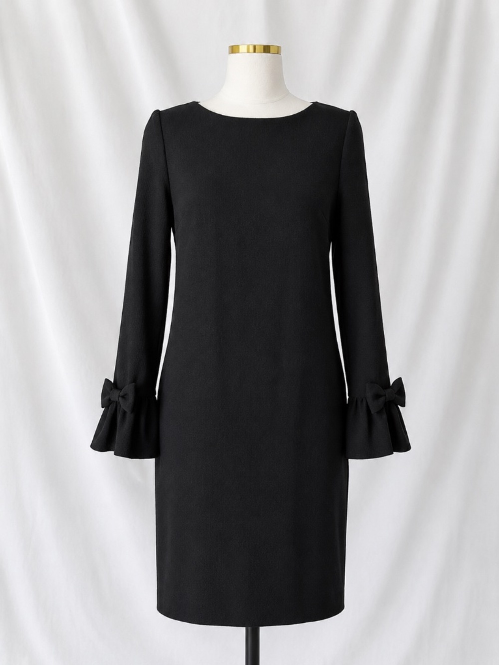 KARL LAGERFELD PARIS "Breakfast at Tiffany's" Bow-Cuff Shift Dress - NWT SZ 8